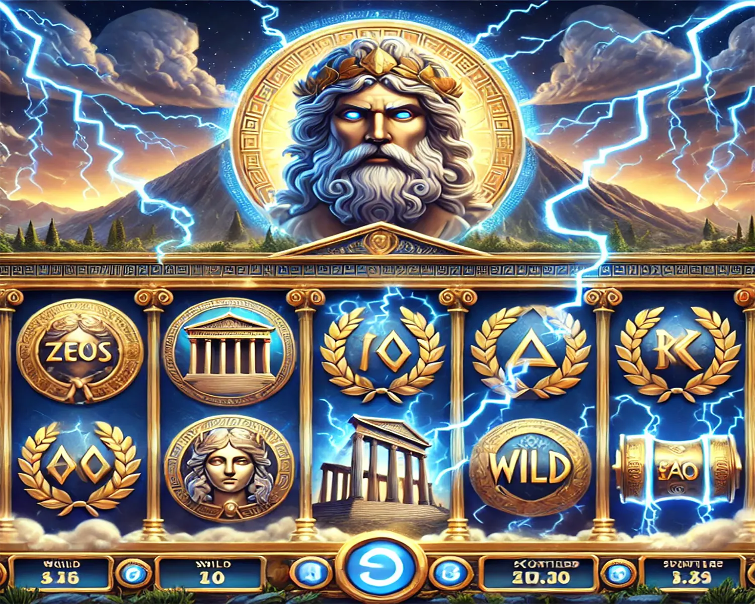 Zeus Slot: Pengalaman Bermain Slot Bertema Mitologi Yunani dengan Keajaiban Dewa